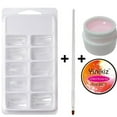 thumbnail image 1 of Heliisoer Crystal Nail Extension Gel Three-piece Set Phototherapy Gel To Extend Nails, 1 of 2
