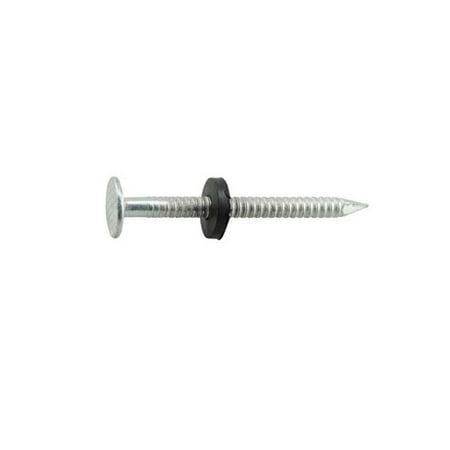 

Hillman Fasteners 196488 1 lbs 1.5 in. x 10 Gauge Neoprene Washer Roofing Nail