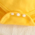 thumbnail image 5 of larppty Baby Girl Fall Clothes Long Sleeve Romper Bee Suspender Skirt Headband Infant 3PCS Winter Outfit Sets, 5 of 7