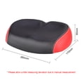 thumbnail image 4 of Asiento de bicicleta sin nariz Asientos de bicicleta cómodos Cojín Universal PU Pad, 4 of 8