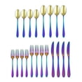 thumbnail image 2 of X  Byram Rainbow Mirror 20-Piece Flatware Set  Service for 4, 2 of 4