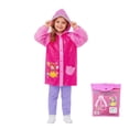 thumbnail image 1 of Impermeable Infantil Portátil Diseños Divertidos por Tallas rosa Grande, 1 of 6