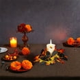 thumbnail image 4 of Boovnll Halloween Candle Rings, Artificial Mini Black Halloween Decor Candle Rings Halloween Wreath for Candle, Cup, Vase, Tabletop Party Decor, Halloween Decorations, 4 of 6