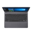 thumbnail image 4 of Restored Asus VivoBook E12 Thin and Light Premium Laptop Computer 11.6” HD Display Intel Celeron N3350 4GB RAM 64GB eMMC Intel HD Graphics 500 USB-C HDMI Microsoft 365 Win10 (Refurbished), 4 of 9