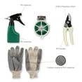 thumbnail image 2 of Irfora Juego de herramientas de jardín de 11 piezas con bolsa de mano para jardinería, kit de herramientas de jardinería, palas, rastrillo manual, guantes, rociador Irfora Juego de herramientas de jardinería, 2 of 7