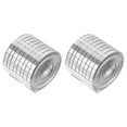 thumbnail image 4 of 2 Rolls Adhesive Mosaic Tiles Glass Mirror Mosaic Sticker DIY Wall Sticker, 4 of 9