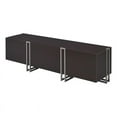 thumbnail image 2 of ACME Cattoes Rectangular Wood TV Stand with Drop-Down Door in Dark Walnut, 2 of 7