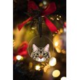 thumbnail image 6 of WIRESTER Large 3 inch Acrylic Ready to Hang Ornament, Hanging Ornaments for Christmas Tree Holidays Party Home Office Xmas Tree Decoration Gift - Animal Black Brown Maine Coon Cat, 6 of 6