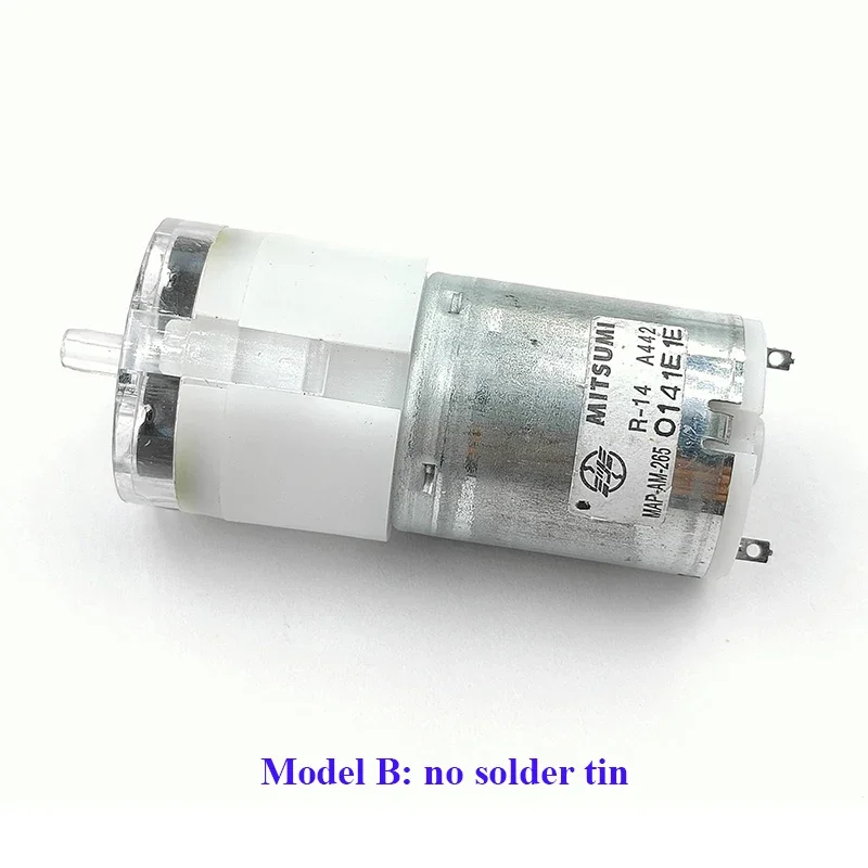 MITSUMI MAP-AM-265 Mini 370 Motor Air Pump Oxygen Inflator for DIY Aquarium Fish Tank Blood Pressure Monitoring DC 3V 5V 6V