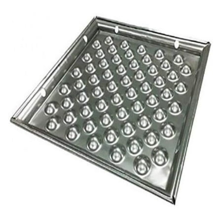 Charcoal Grill Pan - 15x15 Inch Replacement Pan for Walk-A-Bout, Swinger, Sizzler & Traveler Grills - Extends Cooking Time & Easier Cleanup