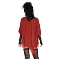 thumbnail image 2 of Glitter web poncho, 2 of 2