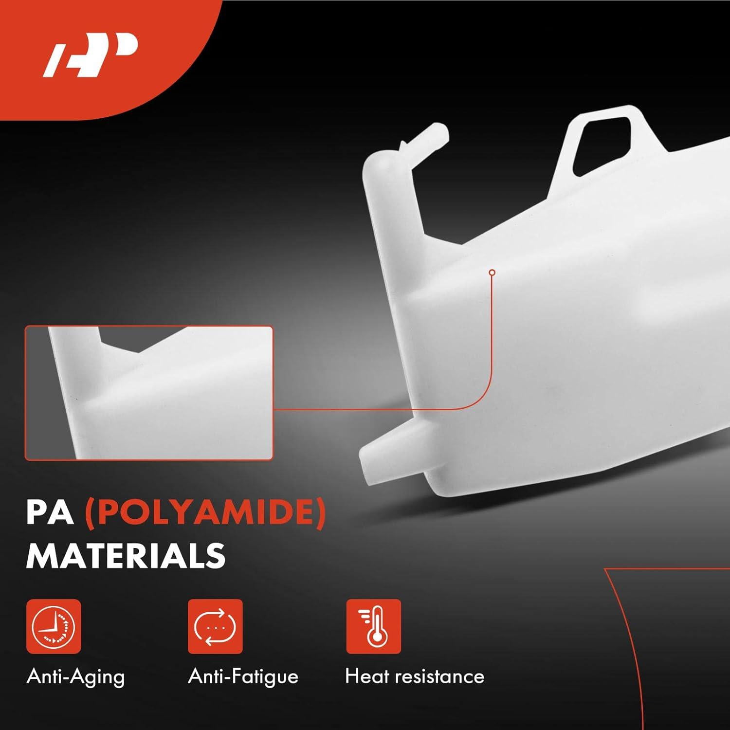 A-Premium Engine Coolant Overflow Recovery Expansion Tank with Cap Compatible with Chevrolet HHR 2006 2007 2008 2009 2010 2011
