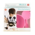 thumbnail image 2 of Bumkins Baby Disney Silicone First Feeding Set w/ Bowl, Lid & Spoon for Ages 4 months+ (Minnie Mouse), 2 of 6