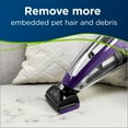 thumbnail image 5 of BISSELL Pet Hair Eraser Lithium Ion Cordless Hand Vacuum, Purple, 2390A, 5 of 6