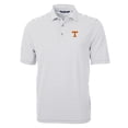 thumbnail image 2 of Men's Cutter & Buck Gray Tennessee Volunteers Virtue Eco Pique Stripe Recycled Polo, 2 of 3