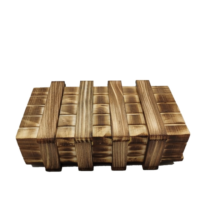 Caja de rompecabezas YONGSHENG PARA adultos con compartimiento de MADERA y tarjetas ocultas