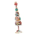 thumbnail image 1 of Pequeño de Navidad artificial de mesa, estatua de de Navidad, adorno de donut para dormitorio, boda, vacaciones, cumpleaños, sala de estar, 1 of 7