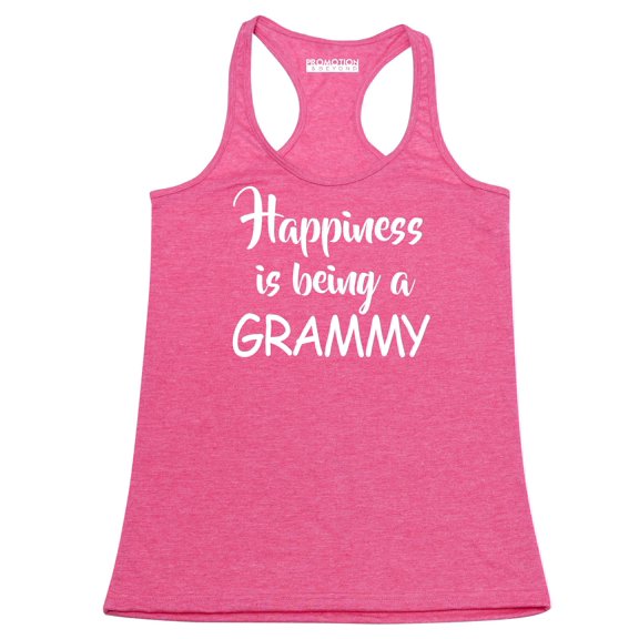Happiness Is Being A Grammy Women's Tank Top, L, H. Pink