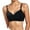Black, variant on Womens Everyday Bras Push Up Comfort Support Bra for Sleep Seamless Solid Color Wireless Bra, 30A, Blue