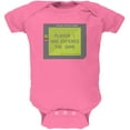 thumbnail image 1 of Halloween Player 1 One Costume New Born Gamer Funny Soft Baby One Piece, 1 of 1