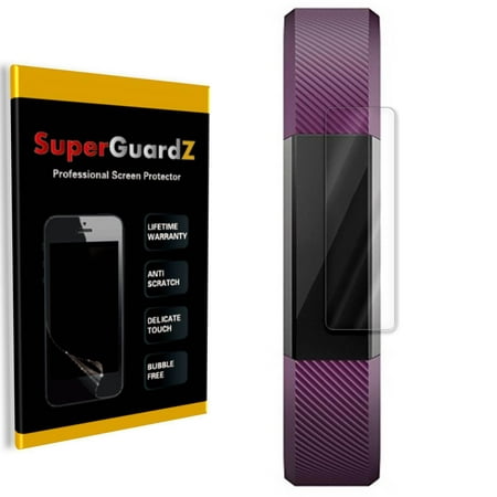 [2-Pack] For Fitbit Alta HR / Fitbit Alta - SuperGuardZ [FULL COVER] Screen Protector, HD Clear, Anti-Scratch, (Best Fitbit Alta Hr Screen Protector)