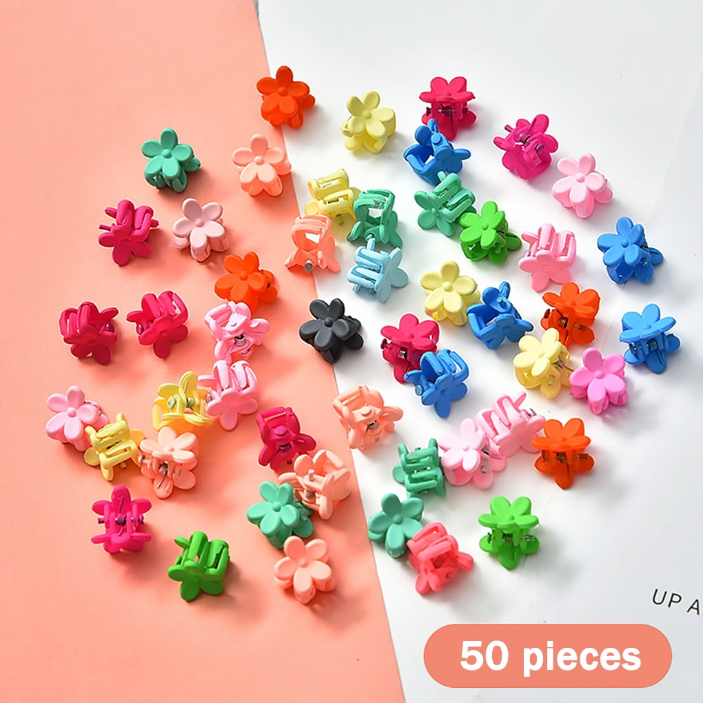 Mini Glitter Hairpins Candy Colors Lovely Popular Kids BB Hair Clips 12PCS/Pack