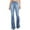 Light blue, variant on High Waist Flare Jeans For Women High Waisted Ripped Flare Jeans for Women Distressed Bell Bottom Jeans Wide Leg Pants Light blue XL
