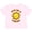 AD-Pink, variant on Little Ray of Sunshine Cute Smiling Yellow and Orange Sun Boys or Girls Toddler T-Shirt