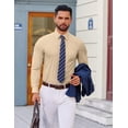 thumbnail image 3 of COOFANDY Dress Shirts for Men Muscle Fit Shirts for Men Wrinkle Free Dress Shirts, 3 of 6