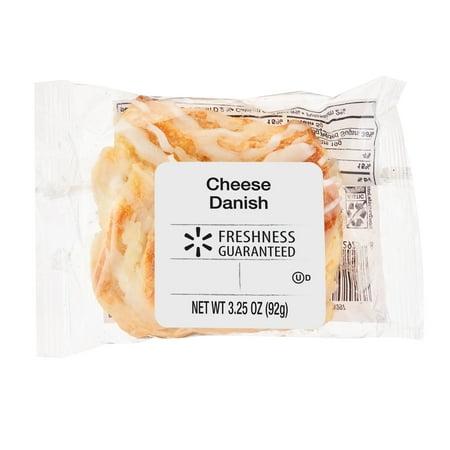 Freshness Guaranteed Single Cheese Danish Pastry, 3.25 oz, 1 Serving (Shelf Stable)