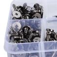 thumbnail image 1 of Monk Head Rivets Aluminum Material Leather Craft Costume Making Punching Supplies Screw Kit, 1 of 3