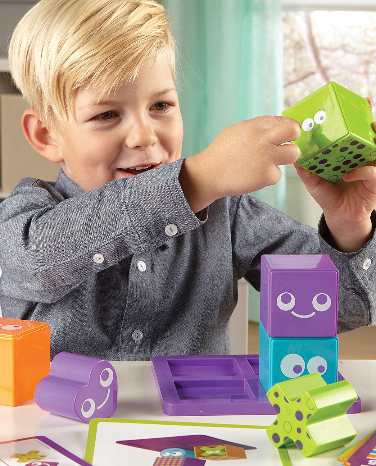 Learning Resources Mental Blox Junior Early Logic Game, Roadtrip Games, Ages 4+, LER9285
