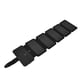 thumbnail image 3 of Solar Power Bank Foldable Dual Output Portable Universal Direct Charging Charger for 3 Proof Mobile Power Supply Black, 3 of 5
