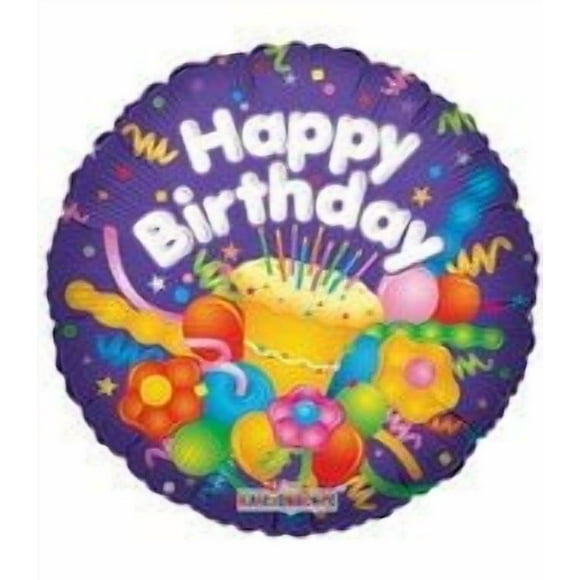 Ballon Gâteau d'Anniversaire 18 Pieds'