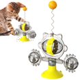 thumbnail image 2 of Cat Windmill Toy Suction Cup Fixing Leaking Ball Funny Turntable Cat Stick Moveable Automatic Interactive Multipurpose Props He Qiyong unisex, 2 of 2