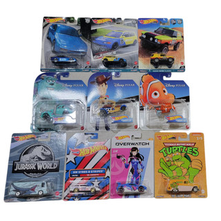 Hot Wheels Variety Pack 10 Random Release Pop Culture Entertainment Cars