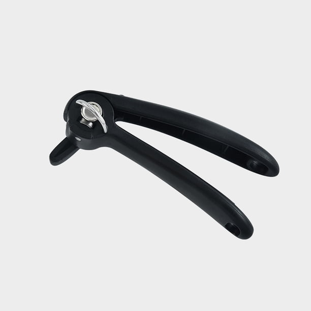 unbranded Herramienta Manual Para Abrir Y Frascos Resistente En Acero Inoxidable Negro