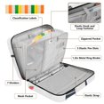 thumbnail image 4 of Haosy Accordion File Organizer Zipper Binder 500 Sheet 6-Tab Expanding File Folder Multi-Pocket 1.2 Inch 3 Ring Different Trees, 4 of 7