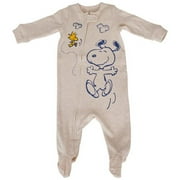 Peanuts 819167-6-9months Snoopy & Woodstock Dancing Infant Sleeper, 6-9 Months