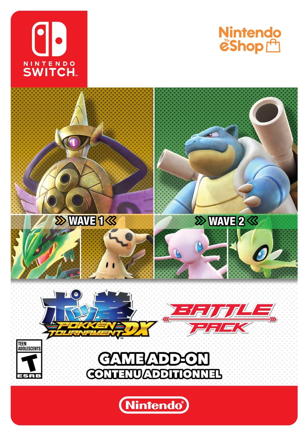 Pokkén Tournament DX Battle Pack DLC - Nintendo Switch [Download