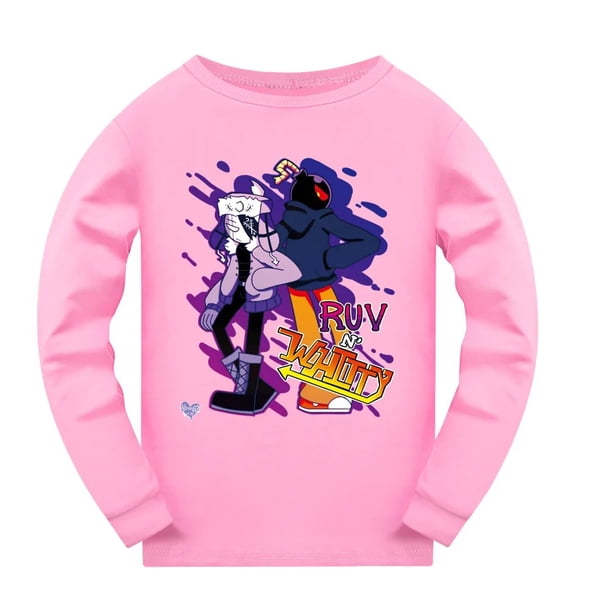 Funkin-Pijama de manga larga para niños, traje de pijama con camiseta para el hogar, ropa de Navidad para bebés y niñas, viernes por la noche
