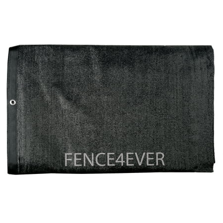 Fence4ever 6' x 50' Black Fence Screen