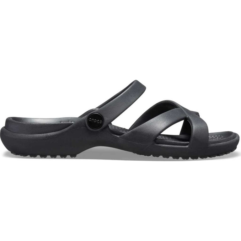 Crocs Sandalias Meleen Cross Band para Mujer | Sandalias para Mujer |  Zapatos de Agua