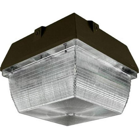 

Dabmar Lighting DW8870-MT 12.25 x 12.25 x 8.94 in. 70 watts Powder Coated Cast Aluminum Medium Square Ceiling Fixture with High Pressure Sodium Lamp Bronze