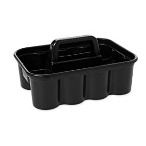 RUBBERMAID COMMERCIAL PRODUCTS FG315488BLA Deluxe Carry Caddy,Plstc,Holds 32oz B 