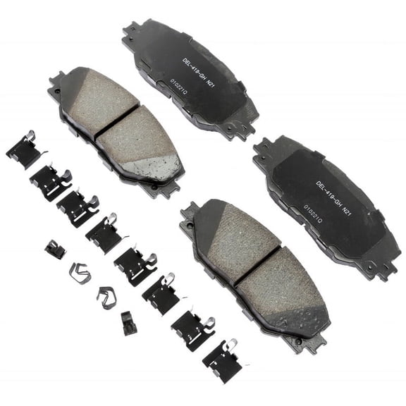 ACDelco 19428094 Front Disc Brake Pad Set for Toyota RAV4 Limited
