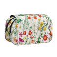 thumbnail image 1 of Disketp Spring floral Estuche de Lápices de Doble Capa con Tapa Abatible y Cremallera, Organizador Escolar para Adolescentes y Adultos, 1 of 7