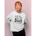 thumbnail image 2 of I'm Here For The Boos. Sweatshirt Women -Image by Shutterstock, Female Medium, 2 of 4
