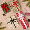 thumbnail image 4 of Rollos de papel kraft navideño de YANGTE, 43 x 305 cm, paquete de 4, 4 of 7