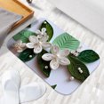 thumbnail image 6 of 1pc Paper Quilling Flowers Absorbent Non-Slip Bathroom Thickened Flannel Rug Decor,Soft,Quick Drying,Suitable For Indoor/outdoor Use,Bathrooms,Bedrooms,Kitchens,Terrace,Laundry Rooms,16"x24", 6 of 9